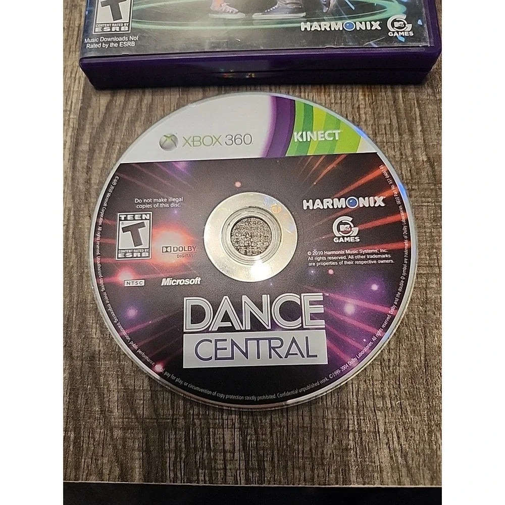 Dance Central (Xbox‎ 360) COMPLETE CIB